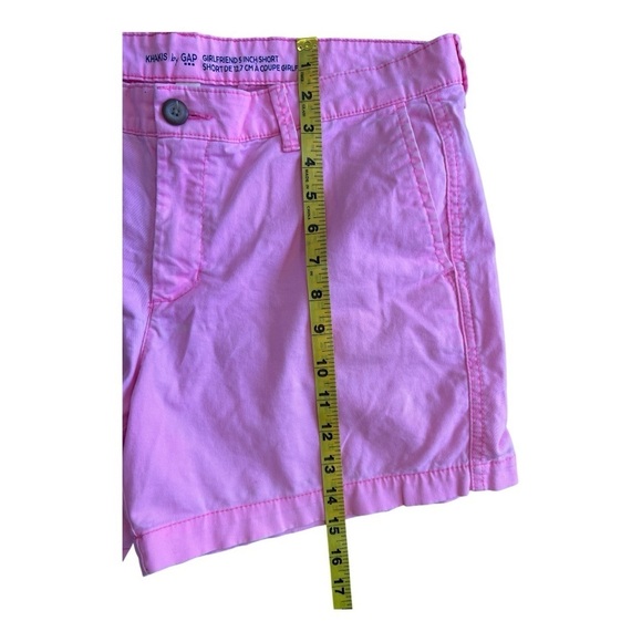 Khakis by GAP Girlfriend pink shorts size 10 Women - Picture 7 of 10